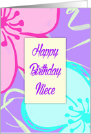 Happy Birthday Niece card