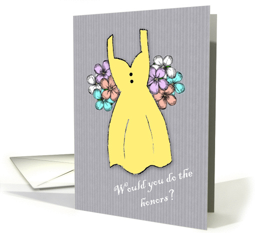 Be My Bridesmaid? card (1396528)
