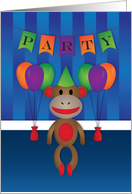 Let’s Party Birthday Invitation For Kids card