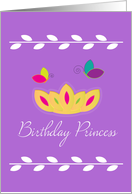 Happy Birthday Princess card