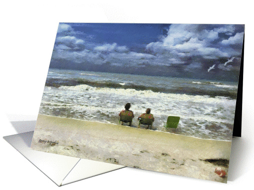 Life's a Beach, General Blank Note card (1415070)