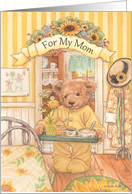 Nostalgic Teddy Bear Mothers Day for Mom card