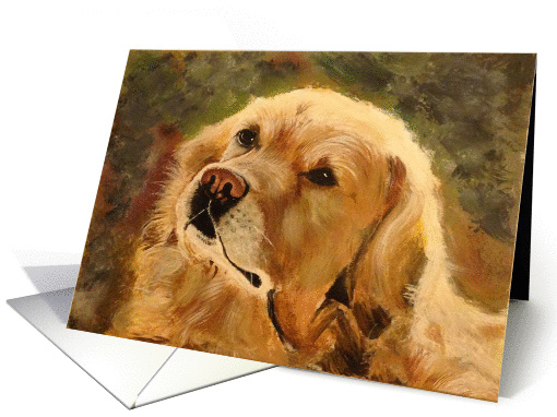 Golden Retriever card (1360570)