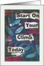 Start On Your Climb, Blank Inside card
