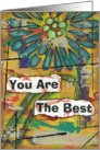 You Are The Best, Blank Inside card