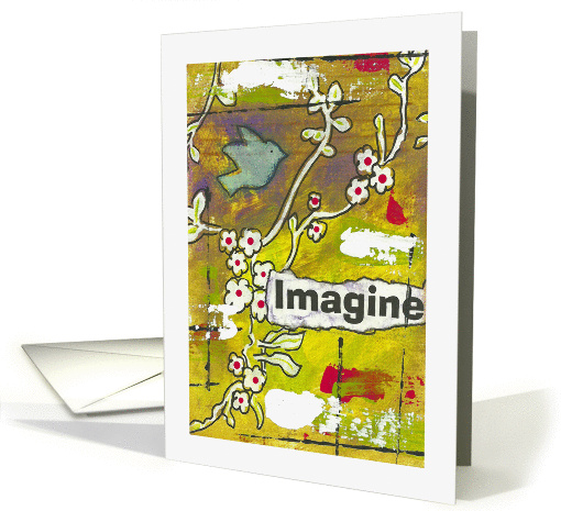 Imagine, Blank Inside card (1362180)