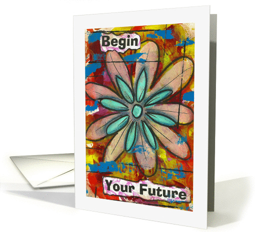 Begin Your Future, Blank Inside card (1362182)