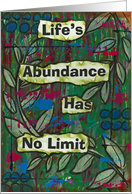 Life's Abundance,...