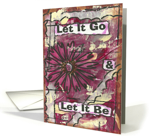 Let It Go, Blank Inside card (1362612)