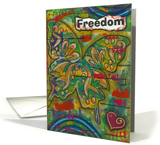 Freedom, Blank Inside card (1362622)