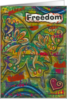 Freedom, Blank Inside card