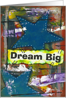Dream Big, Blank Inside card