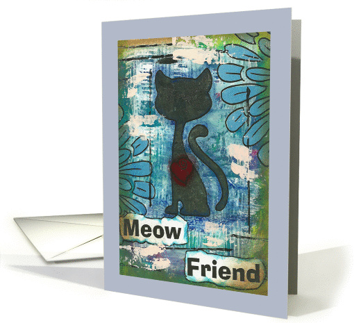 Meow Friend, Blank Inside card (1362650)