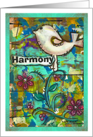 Harmony, Blank Inside card