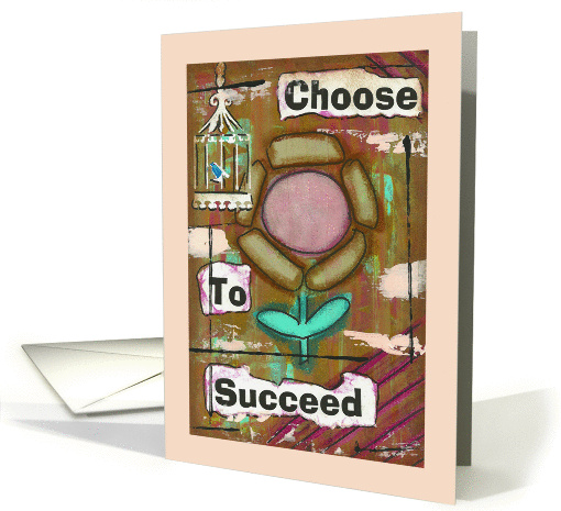 Choose To Succeed, Blank Inside card (1362656)