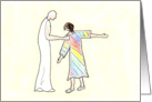 Illustration Welcomed by the Father card
