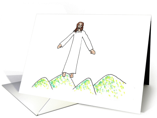 Easter Illustration The Ascension card (1361900)