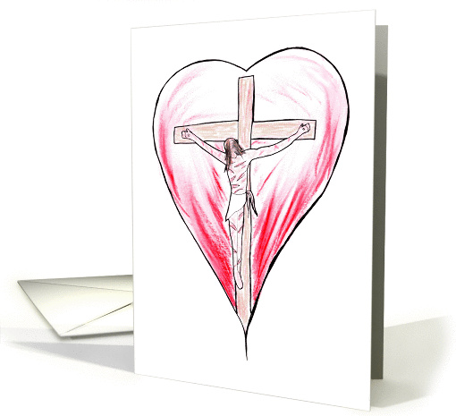 Easter Illustration The Cross Love Redefined card (1361940)