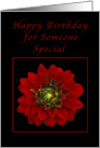 Happy Birthday for Someone Special card