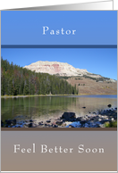 Pastor, Get Well Soon card