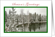 Season’s Greeting AuSable River card