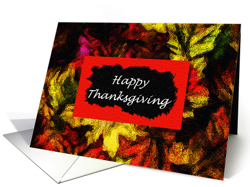 HAPPY THANKSGIVING card (1454248)