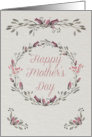 Pink Floral Mother’s Day Card Best Mum card