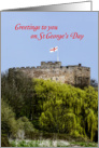 St George’s Day Greetings card