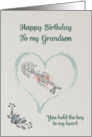 Happy Birthday Grandson card