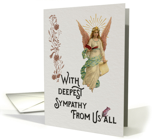 With Sympathy Angel themed card (1369478)