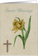 A simple Easter Card with a vintage look card
