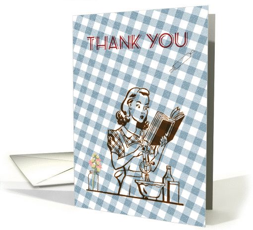 Thank You from a cake maker or baker to a customer card (1371396)