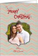 Christmas Card to personalize with your own photograph card