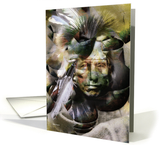 Many Feathers card (1380062)