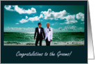 Congratulations on Your Wedding - To the new Mr. and Mr. card