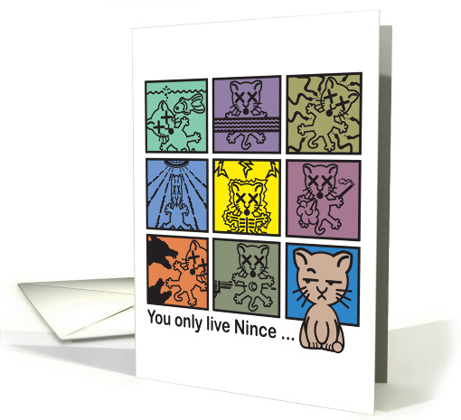 You only live nince... card (1424276)