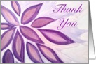 Thank you-Caregiver-Spectacular Job-Flower-Abstract Art card