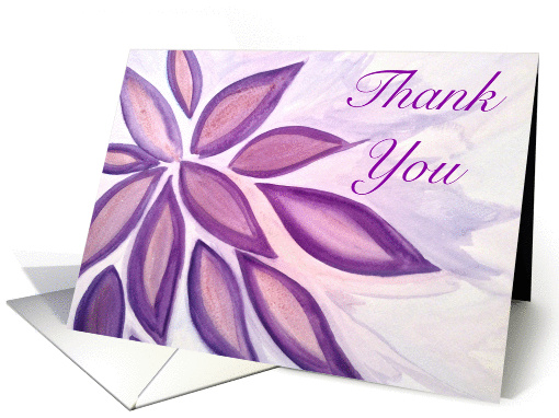 Thank you-Caregiver-Spectacular Job-Flower-Abstract Art card (1393754)