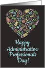 Administrative Professionals Day Card with big love card