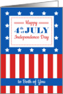 Happy 4th of July to Both of You card
