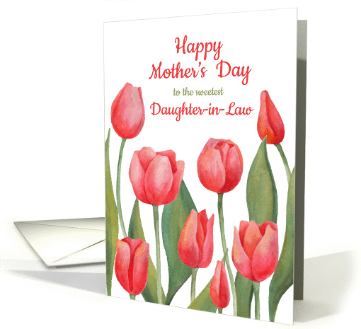 Happy mother's day card for daughter-in-law with... (1424086)