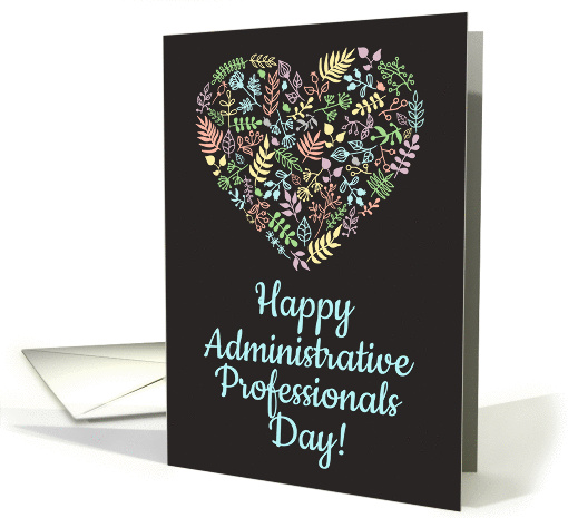 Administrative Professionals Day Card with big love card (1426582)