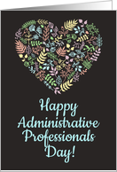 Administrative Professionals Day Card with big love card