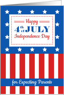 Happy 4th of July for Expecting Parents card