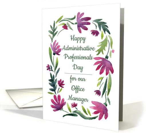 Happy Administrative Professionals Day for managers... (1430506)