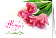 Happy mother’s day. I’m missing you. card