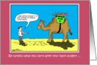 Back Surgery Humour- Funny Comic Cartoon Card