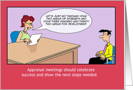 Appraisal Review- Funny Comic Cartoon card