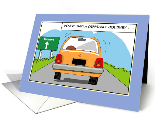 Road To Recovery- Funny Comic Cartoon card (1394138)