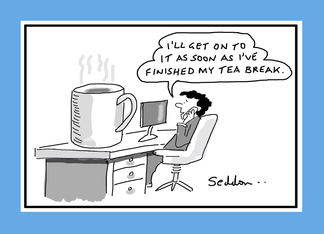Tea Break Funny...
